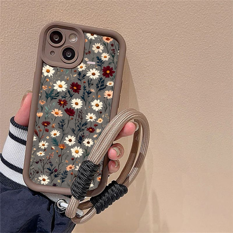 Vivo Y28 - Flor corrente cordão caso para vivo